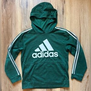 Adidas Kids Forest Green Hoodie
